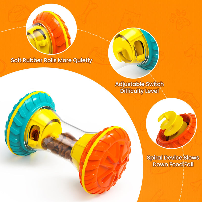 Dog Puzzle Toy for Dogs, Dog Enrichment Toys for Dog, Dog Puzzles for Smart Dogs, Treat Dispensing Dog Toys to Keep Them Busy, Interactive Dog Toys for Boredom, Dog Puzzle Feeder, Dog Treat Toy - PawsPlanet Australia