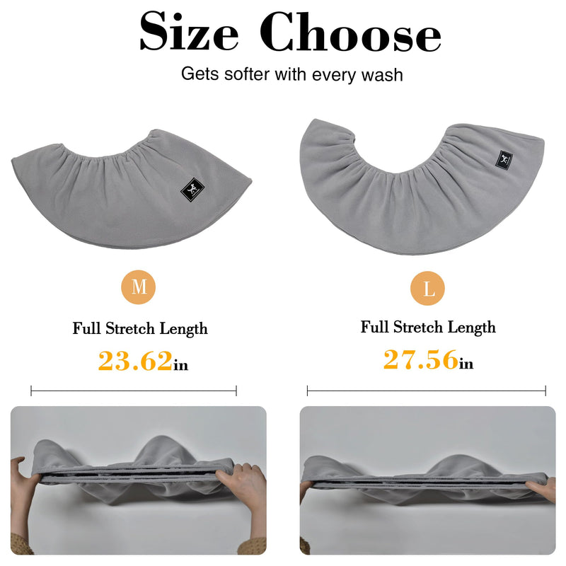 Cat Sling Carrier Critter Cuddler – Indoor Cozy Pet Sling for Cats, Kittens & Small Dogs, Soft Hands Free Cuddle Bag for Snuggling at Home with Cat and Kitty (Dark Gray, Medium) Dark Gray - PawsPlanet Australia