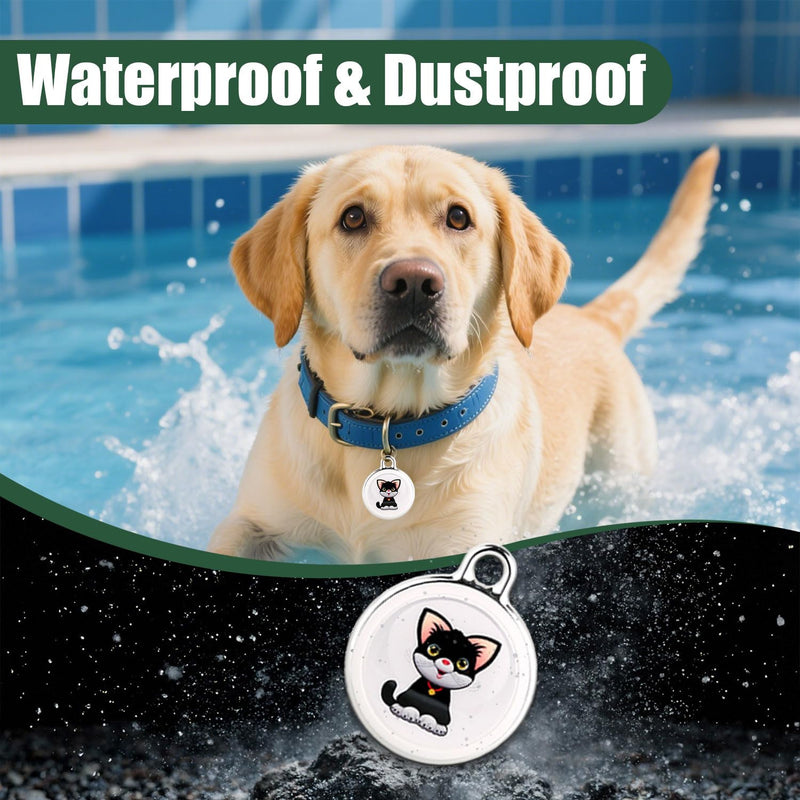 Smart GPS Tracker for Dogs, Mini Cat GPS Tracker, Positioning Smart Alarm Pet Tracker, Waterproof and Drop-Proof, Extra Long Battery Life of 365 Day, No Subscription - PawsPlanet Australia