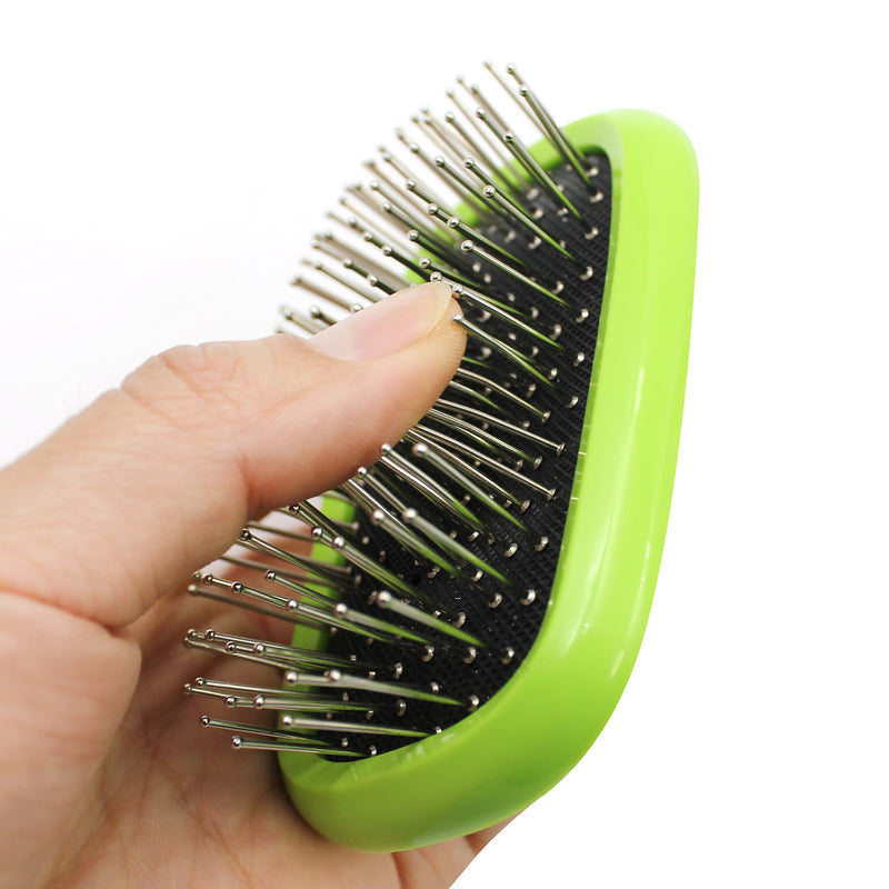 H&H Pets Grooming Brush Kit for Dogs & Cats - 3 in 1 Brush with Bath Massage, Pin Slicker, and Bristle Brush - Lightweight and Compact Dog Supplies - Professional Pet Hair Brush for Everyday Use - PawsPlanet Australia