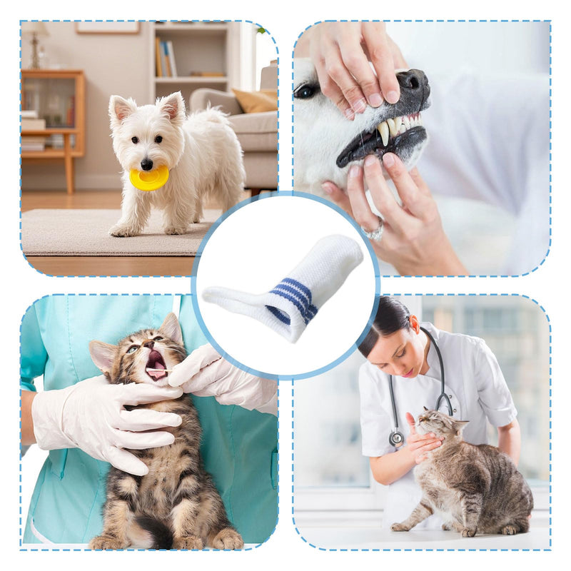 Pack of 6 Dog Toothbrushes, Dog Toothbrush for Small Dogs Dental Care Dog Tartar Remover Dental Care Cats Teeth Cleaning Dog with Lanyard, Suitable for Oral Care and Oral Hygiene