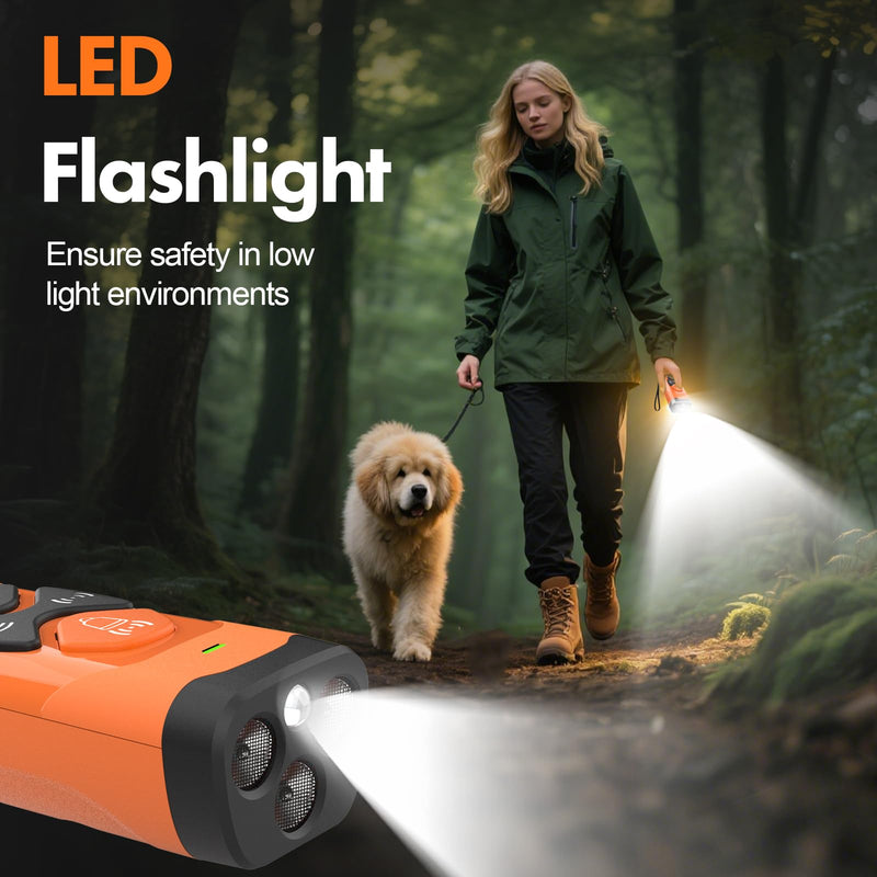 Anti Barking Device for Dogs - Dog Bark Deterrent Devices 50FT Range - Ultrasonic Dog Bark Deterrent for Stopping Bad Behavior - Rechargeable Anti Barking Device for Own or Neighbour's Dog - PawsPlanet Australia