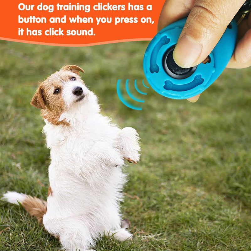 Training Kit - 1 Target Stick, 1 Training Clicker, 1 Whistle - Dog Training Equipment Tools, Cat Toilet Trainer Kit, Agility Training Lure Course For Dogs, Kitten Puppy Behavior Aids Trick (A Type) B Type - PawsPlanet Australia