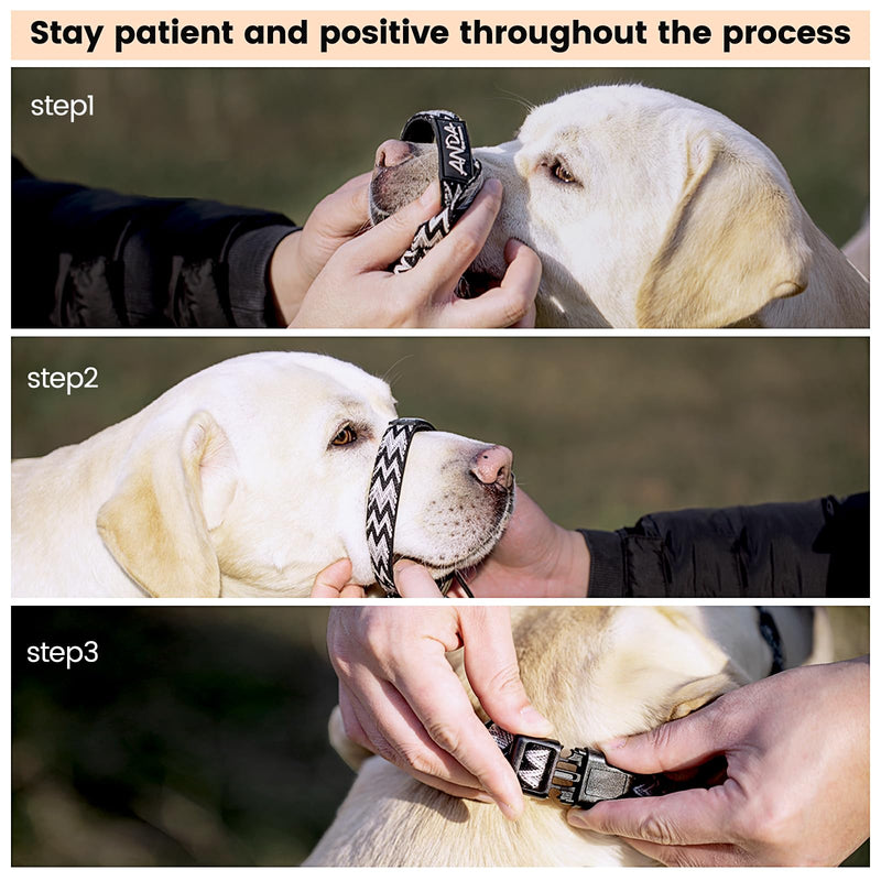 Gentle Leader Ultra-Light No-Pull Dog Headcollar: Adjustable, Breathable Comfort, Prevents Explosive Rushes, Ideal for Daily Use (Medium Size) Medium - PawsPlanet Australia