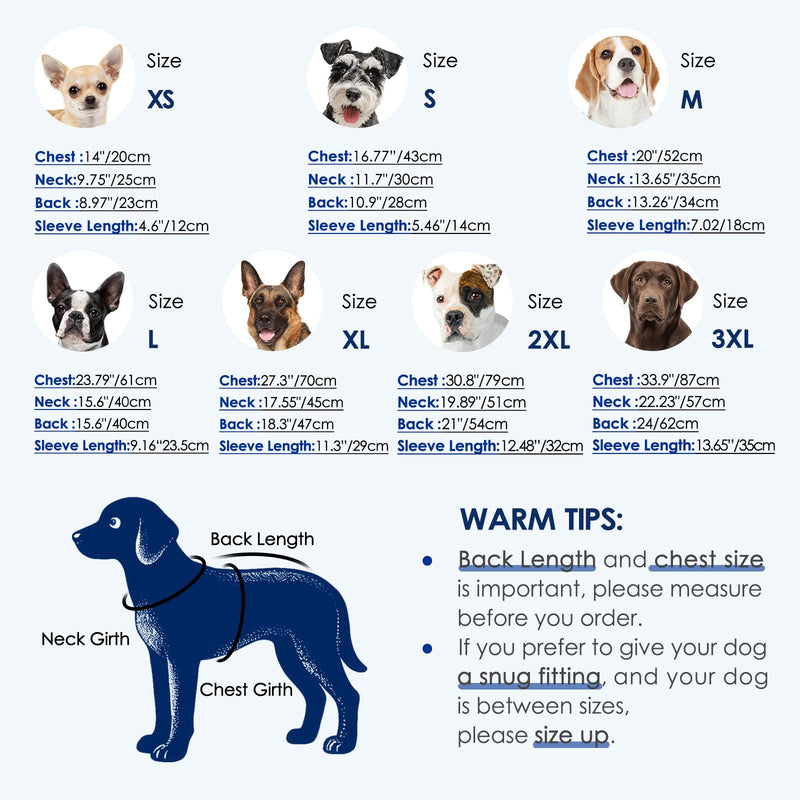 KOESON Adjustable Dog Recovery Suit for Hind Legs, Soft Dog Surgery Recovery Suit with Long Back Sleeves, Rear Leg Sleeve to Stop Licking for Medium Dogs, Pet Surgery Shirt Female Male, M Blue