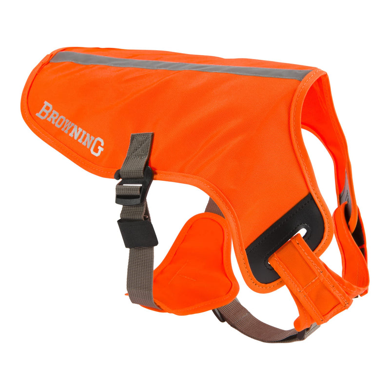 Browning Pet Vests, Hi Vis Safety Vests for Dogs, Safety Orange, Medium, Adjustable Coverage - PawsPlanet Australia