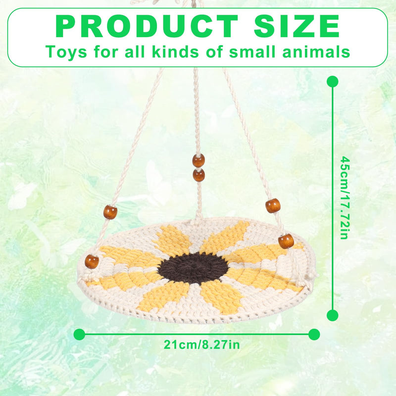 Bearded Dragon Accessories, Reptile Hammock, Lizard Swing Hanging Bed, Leopard Gecko Tank Accessories, Reptile Climbing, Hammock Pet Platform Carrier for Chameleon, Guinea Pig, Gecko, Birds - PawsPlanet Australia