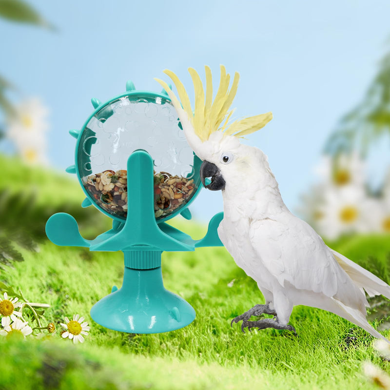 Bird Foraging Toys, Parrot Rotating Feeders, Bird Chewing Toys, Bird Enrichment Toys, Bird Cage Accessories, Suitable for Birds Parrots Parakeets Cockatiels Conures Lovebirds