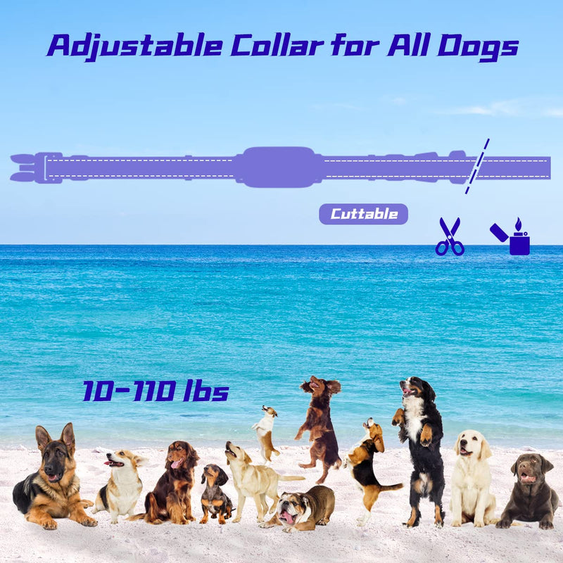 Dog Shock Collar Dog Training Collar with 3300Ft Remote Range 4 Training Modes for Larde Medium Small Dogs with Shock Beep Vibration Waterproof Electric Collar - PawsPlanet Australia