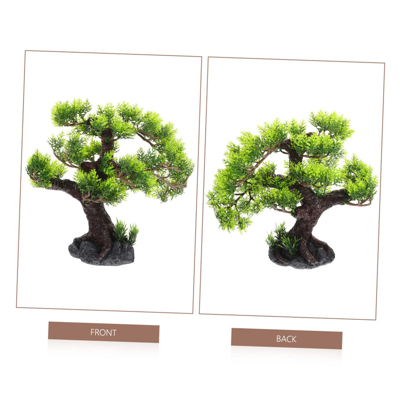Landscaping Tree Fish Tank Decorations Aquarium Tree Fish Tank Fake Tree Fish Tank Ornament Fake Bonsai Tree Fish Tank Decorative Tree Greenery Green Tree Plant Resin - PawsPlanet Australia