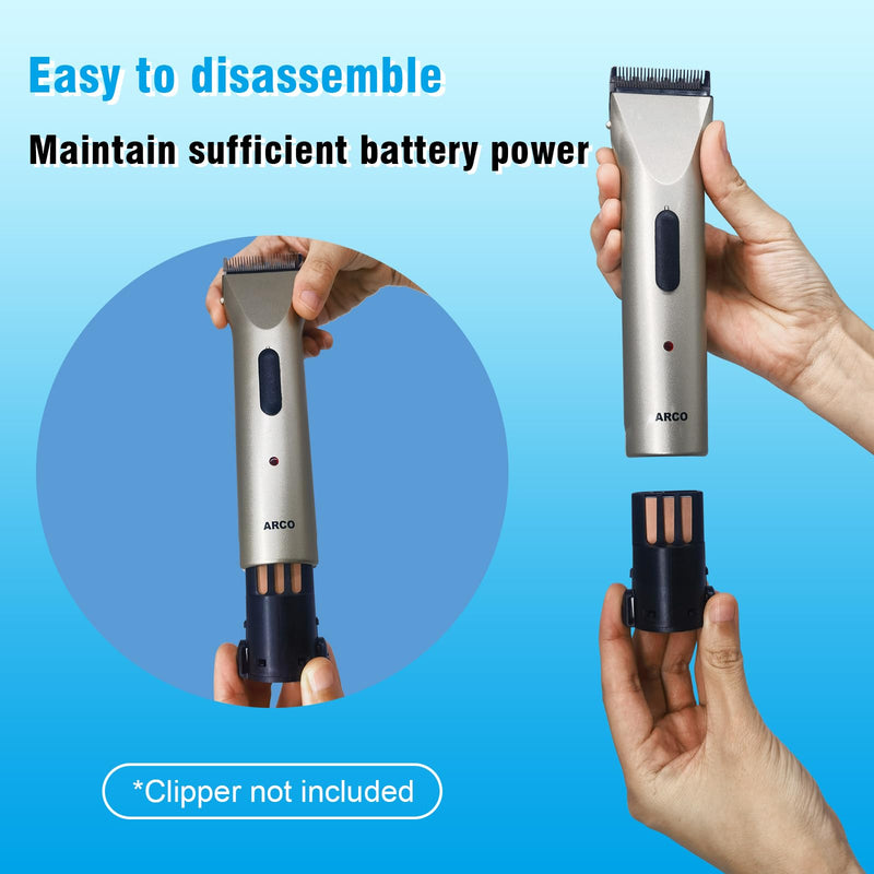 Replacement Battery Compatible with Wahl Professional Animal Arco and Arco SE Pet Clipper (3 Pack) - PawsPlanet Australia