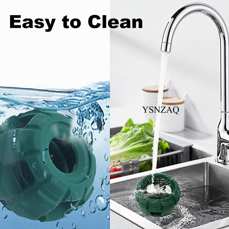 Ysnzaq Toy for Dogs, Edible Grade Silicone Material with Safe, Easy to Clean, Fillable Dog Food Chew Toys, Dark Green（2nd Generation） - PawsPlanet Australia