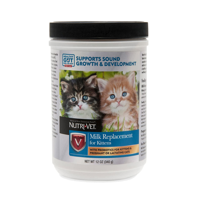 Nutri-Vet Milk Replacement for Kittens + Lixit Nursing Bottle Kit