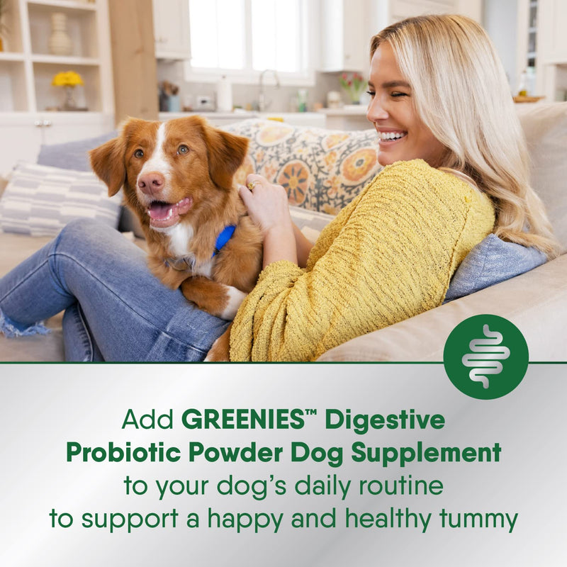 GREENIES Supplements Digestive Probiotic for Dogs Supplement Powder, 1 g. Packets, 90 Pack 90 Count - PawsPlanet Australia