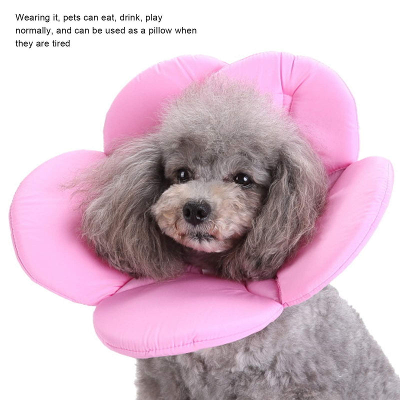 Dog Cone Collar, Wound Healing, Protective Cone Surgery, Recovery Collar, Elizabethan Collar for Dogs, Dog Donut Collar After Surgery, Adjustable Soft Neck Cone for Small Pet (M)