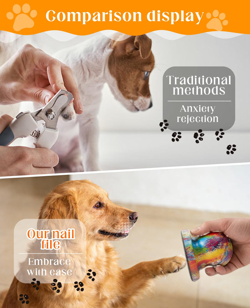 Dog Nail File, 2PCS Wooden Gentle Easy Grip Pet Nail Filer Board for Cat Dog - PawsPlanet Australia