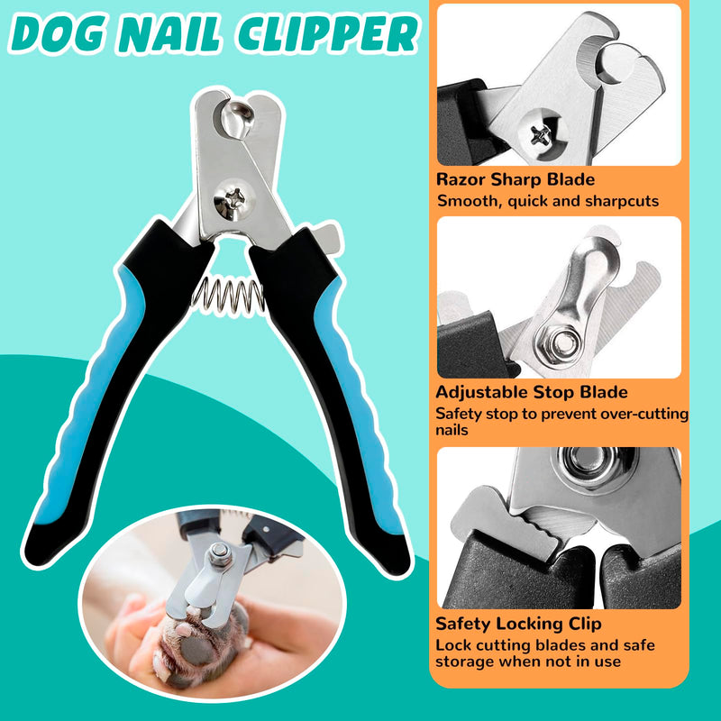 WSCXSC Dog Grooming Kit, Dog Grooming Supplies, Dog Grooming Hammock, Dog Grooming Harness, Dog Nail Clippers, Dog Nail Grinder, Hooks, Dog Hammock Kit for Nail Trimming/Hair Trimming(Coffee, XS) Coffee - PawsPlanet Australia