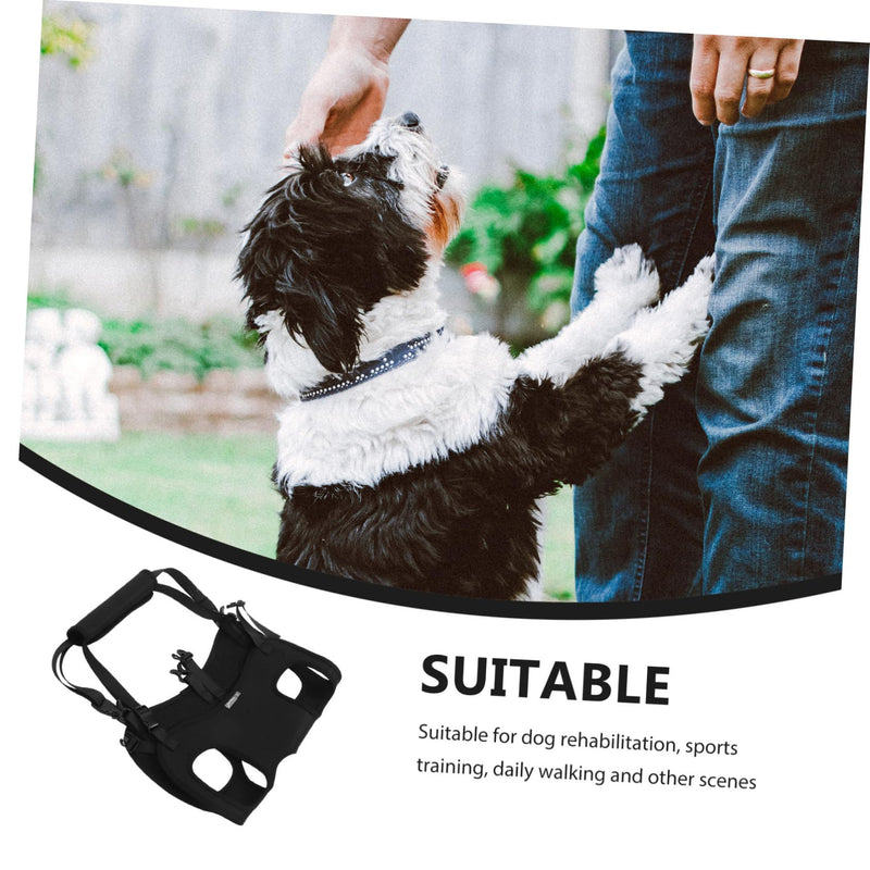 TOYANDONA Adjustable Dog Harness with Supportive Carrying Strap Robust Dog Carrier Bag for Large, Older, and Injured Dogs for Safe Rehabilitation and Comfortable