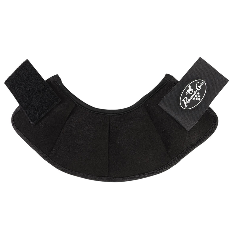 Professional's Choice Ice Bell Horse Boots - Equine Cold Therapy Neoprene Hoof Wraps with Flexible Gel Pockets, Black, Pair Large