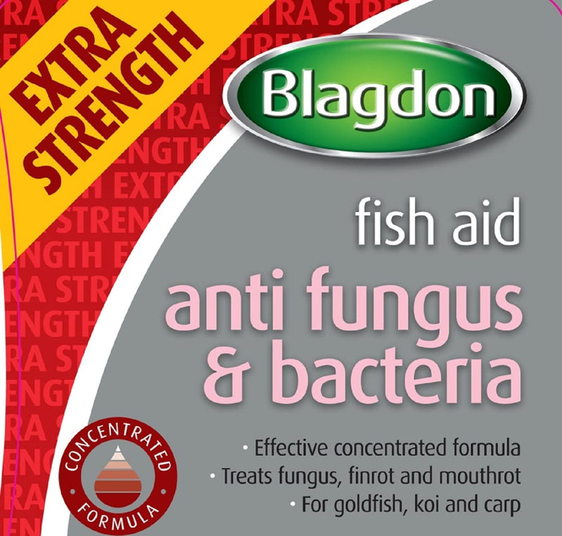 Blagdon Extra Strength Concentrated Formula Anti Fungus & Bacteria Water Treatment for Pond Fish, Finrot, Mouthrot, Goldfish, Koi, Carp, 250 ml 250 ml (Pack of 1) 250 ml (Pack of 1) - PawsPlanet Australia