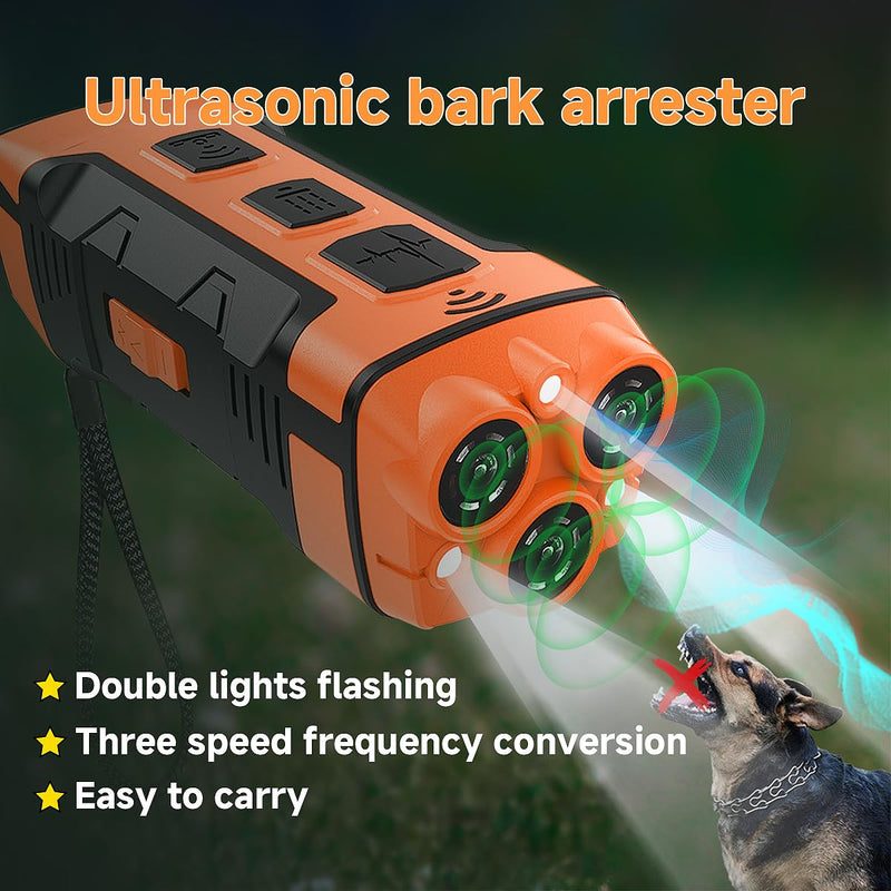 Advanced Dog Bark Deterrent Device – 3X Ultrasonic Emitters for Effective Bark Control - PawsPlanet Australia