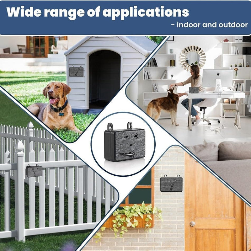 Anti Barking Devices?Anti Barking Device for Dogs Long Range 50ft (270°)?3 Modes Ultrasonic Bark Box?Dog Barking Deterrent Devices?Bark Box?Barking Control Devices for Dog Training in Outdoor/Indoor Black