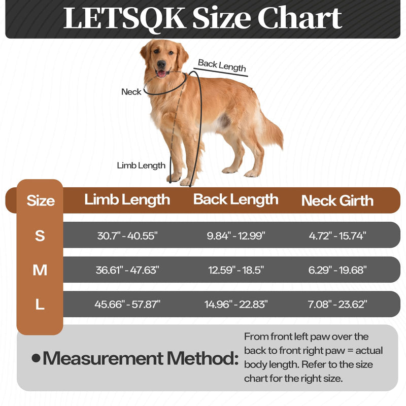 Waterproof Dog Shoes for Medium Dogs, Anti-Slip & Fall Dog Suspender Boots Adjustable Pet Shoes Paw Protector, All-Weather Outdoor Dogs Booties for Winter Snow Rain Hiking, Black M - PawsPlanet Australia