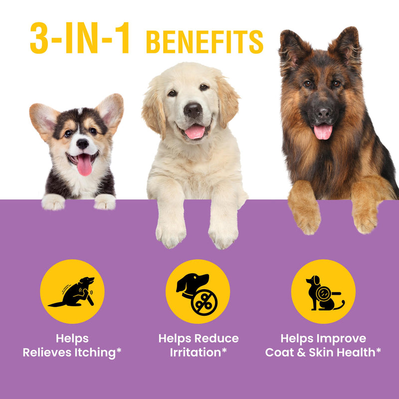Yeast Infection Treatment for Dogs - Soothing Itch Relief, Ear Infection Treatment, Reduces Irritation & Inflammation, 2 oz - PawsPlanet Australia