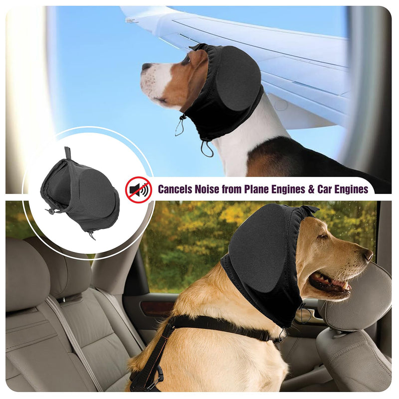 Dog Ear Muffs for Noise Protection, Dogs Noise Cancelling Headphone Dog Ear Safety Hearing Protection Small - PawsPlanet Australia