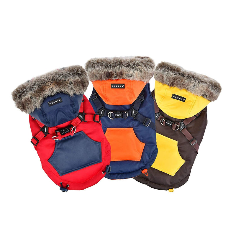 Puppia Orson Dog Coat - Red - M Medium 1