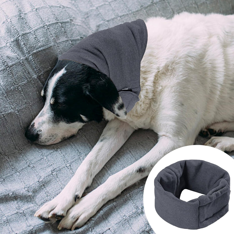 Pack of 2 Soothing Dog Covers, Dog Collar, Dog Earmuffs, Elastic Dog Covers, Soft and Breathable Dog Covers, Pet Supplies