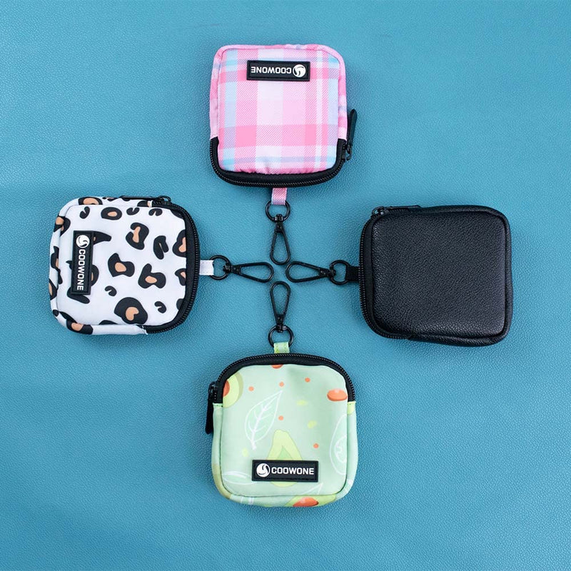 COOWONE Dog Training Treat Pouch, Waterproof Dog Treat Bag, Dog Treat Pouch with Clip, Treat Pouches for Pet Training, Puppy Treat Tote, Pocket Sized Dog Treat Bag Black 2.0 - PawsPlanet Australia