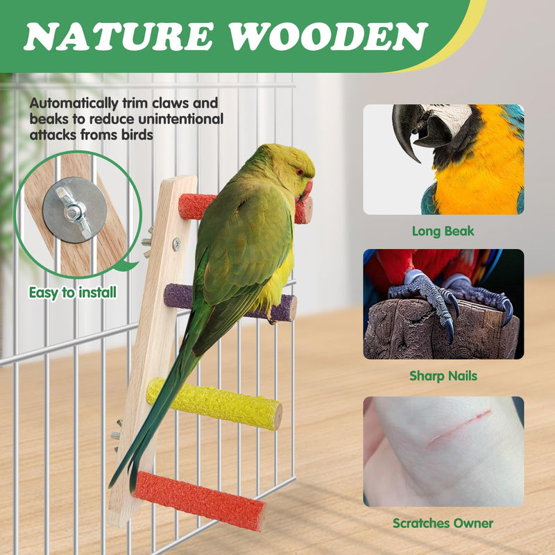 3Pcs Perches for Parakeets?Flat Perches for Bird Cages– Stainless Steel Bird Perch Stand for Parrots,Nail Trimming for Budgies& Quaker Parrots - PawsPlanet Australia