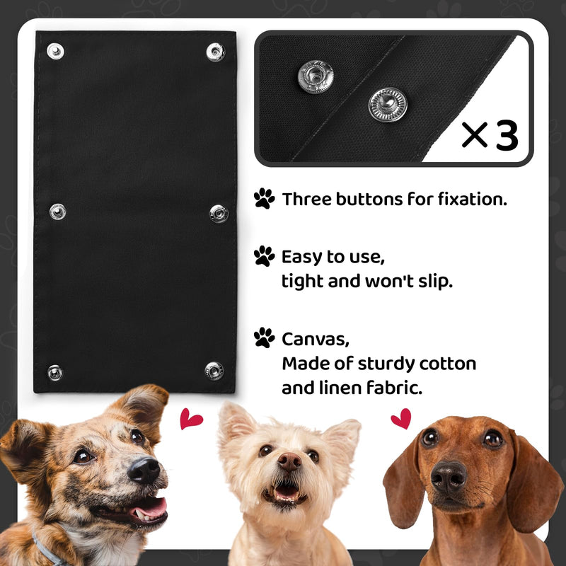 I Need Space Do Not Approach Pet Leash for Dogs, Funny Dog Leash Wrap for Pet Dog Lovers Owners Gift (Black) I Need Space Black - PawsPlanet Australia