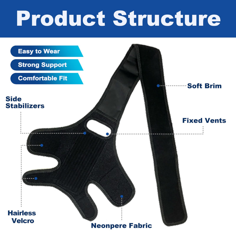 Dog Hip Brace，Adjustable Dog Knee Brace for ACL, CCL, Hip Dysplasia & Ligament Injuries, Fits Small, Medium & Large Dogs, Pain Relief & Stability with 10 Metal Stabilizers (Large)