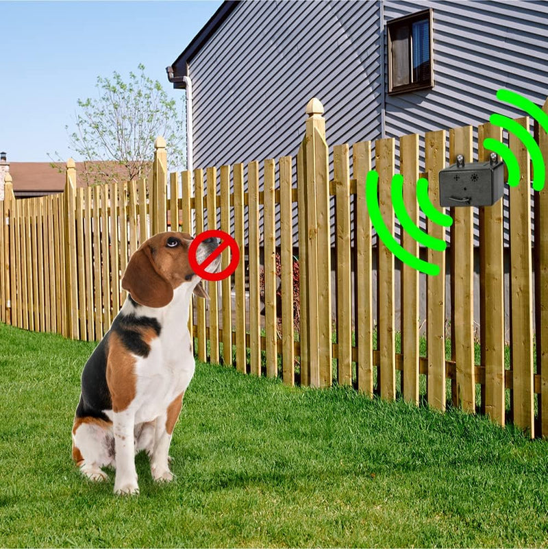 Anti Barking Device, Dog Barking Control Devices,Ultrasonic Dog Bark Deterrent, Mini Sonic Repellent 50 FT Control Range Safe for Dogs Portable Indoor & Outdoor Black