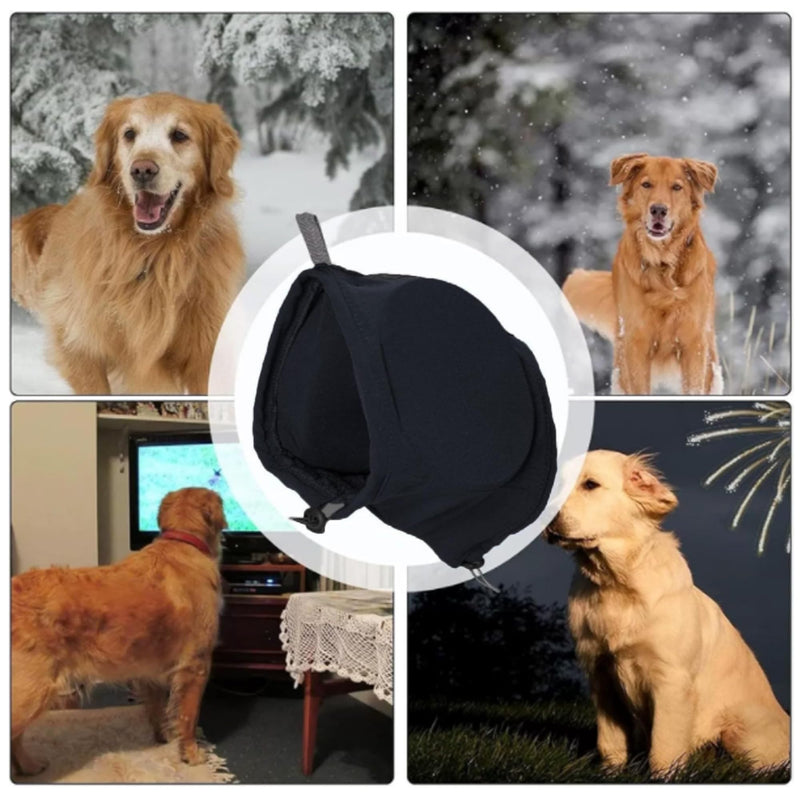 Ear Muffs for Dogs with Noise Reduction and Hearing Protection, Hearing Protection for Dogs, Soothing Hoodie for All Breeds (#1) #1