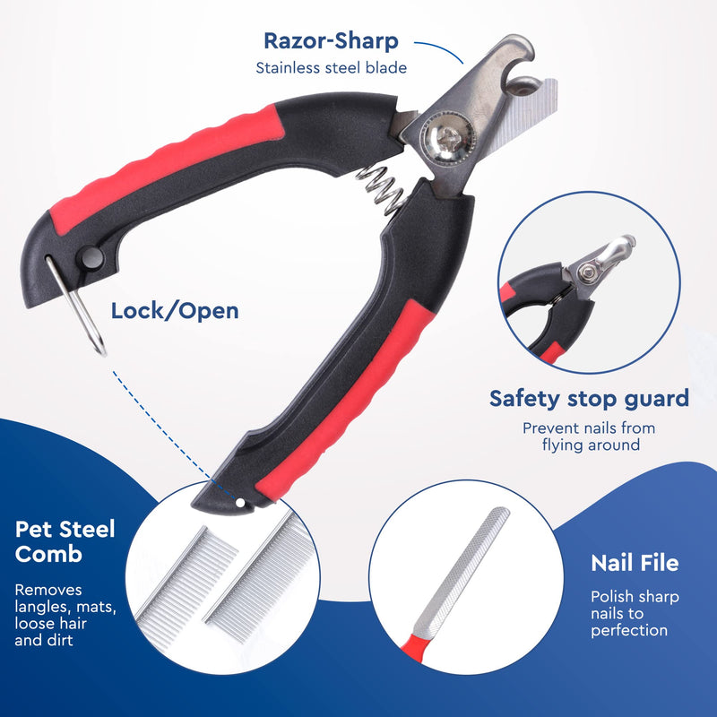 Dog Hammock for Grooming – Hanging Harness for Nail Trimming, Clipping, Pet Grooming Hammock Sling – Dog Holder, Hanger, Restraint Bag – Safe and Easy Pet Care at Home Large Grey - PawsPlanet Australia