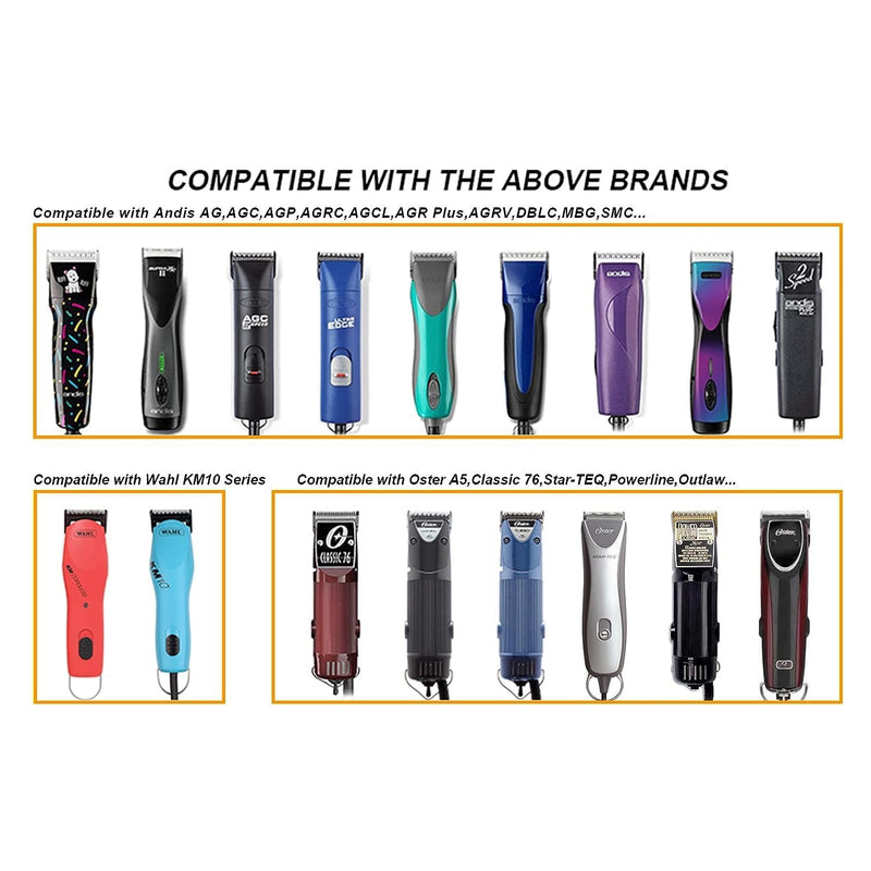 Size 84 Detachable Replacement Blades,compatible with oster Classic 76/Star-Teq/Power-Teq andi A*dis AGC,BDC,BGC,MBG Series Clippers,3/32-Inch Cut Length For Dogs and Medium-Size Animals Size T-84 - PawsPlanet Australia