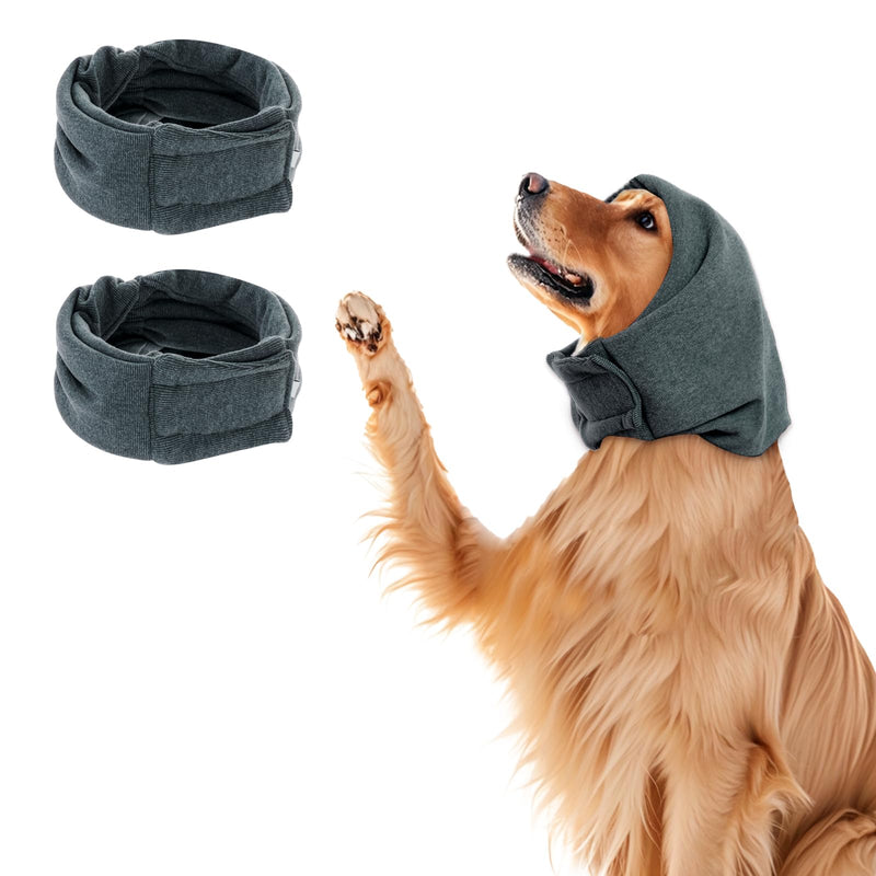 Dog Calming Hoodie Ear Wraps for Dogs Ear Covers Dog Warm Ear Muffs Winter Ear Scarf for Cats Dogs
