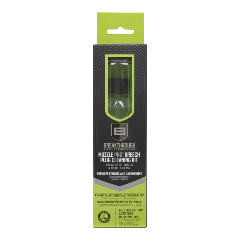 New Breakthrough Clean Technologies Muzzle Pro Breech Plug Soaking Tube with 6oz Muzzleloading Cleaner - PawsPlanet Australia