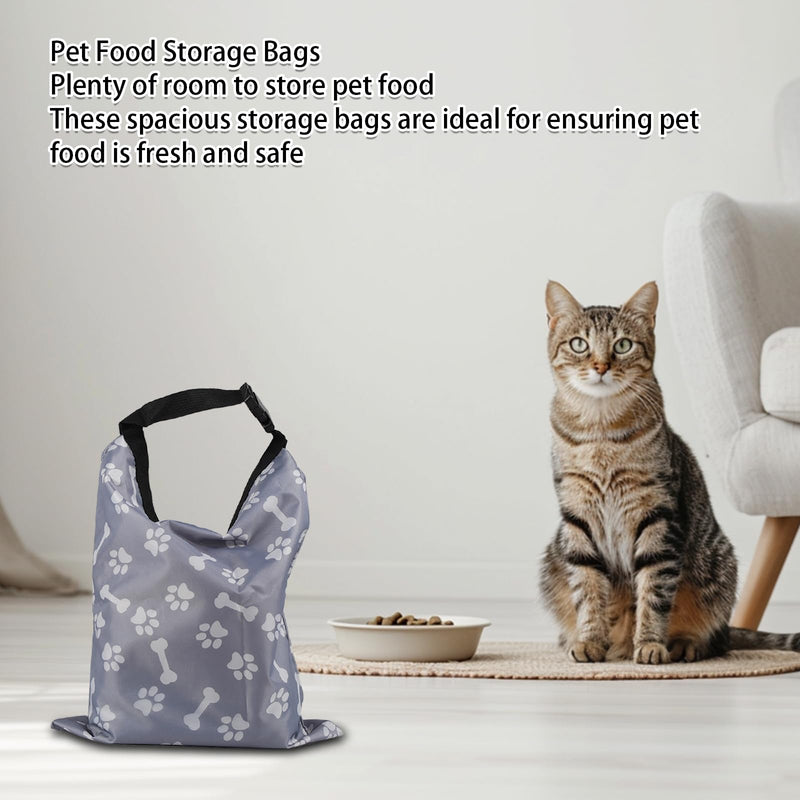 2Packs Dog Travel Bag,10 lb Dog Food Storage Container, Airtight Pet Travel Accessories, Large Capacity Dogs Food Carrier for Camping,with 1Packs Collapsible Dogs Travel Bowls,Perfect for Camping Trip A4699 - PawsPlanet Australia