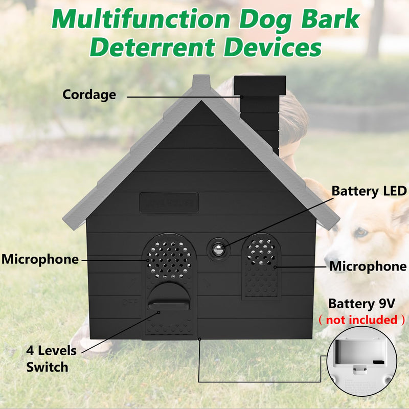 Ultrasonic Dog Bark Deterrent Devices, Dog Barking Silencer Anti-05 - PawsPlanet Australia