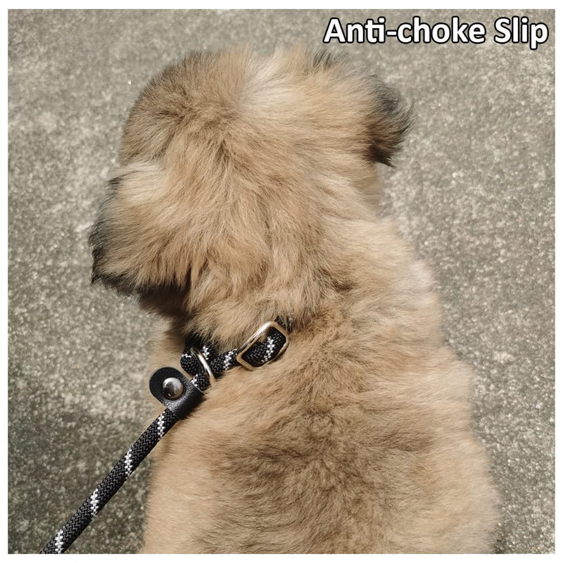 Reflective Long Slip Lead Dog Leash Anti-Choking 12 FT/20 FT/30 FT/50 FT Rope Training Leash for Medium Dogs Small Puppy Pets (30ft, red) 1/3 in x 30ft - PawsPlanet Australia