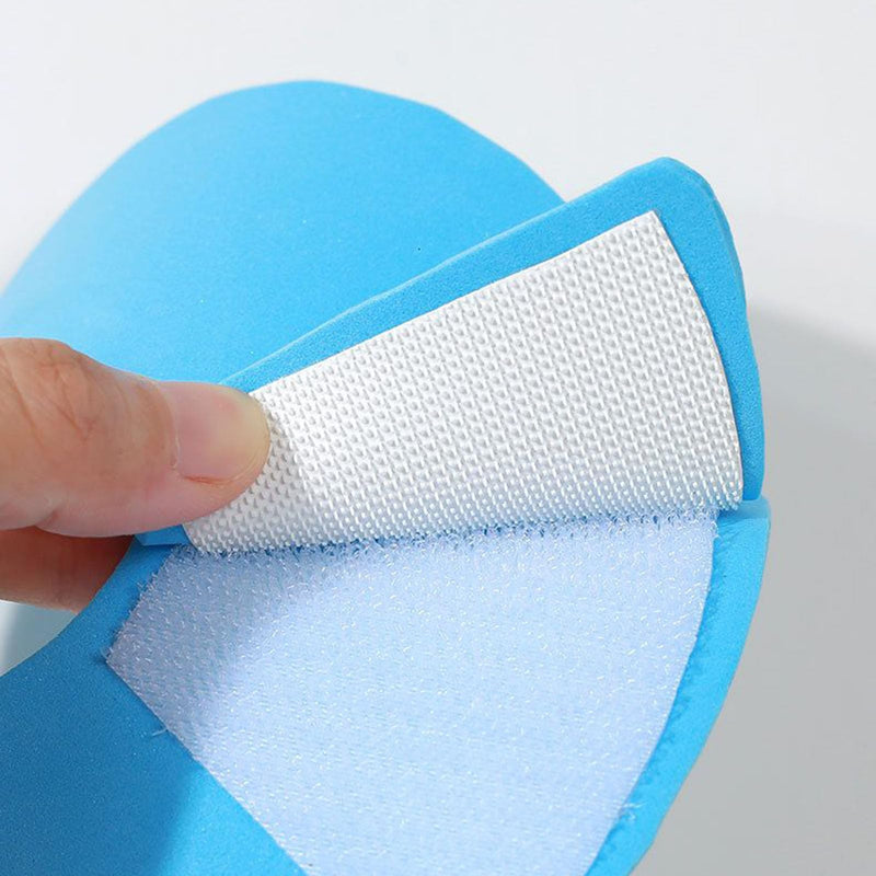 Adjustable, soft recovery collar for birds, hamsters, pigeons, rabbits, anti-licking, anti-bite wound protection cones for small pets, aftercare and daily use, blue, L