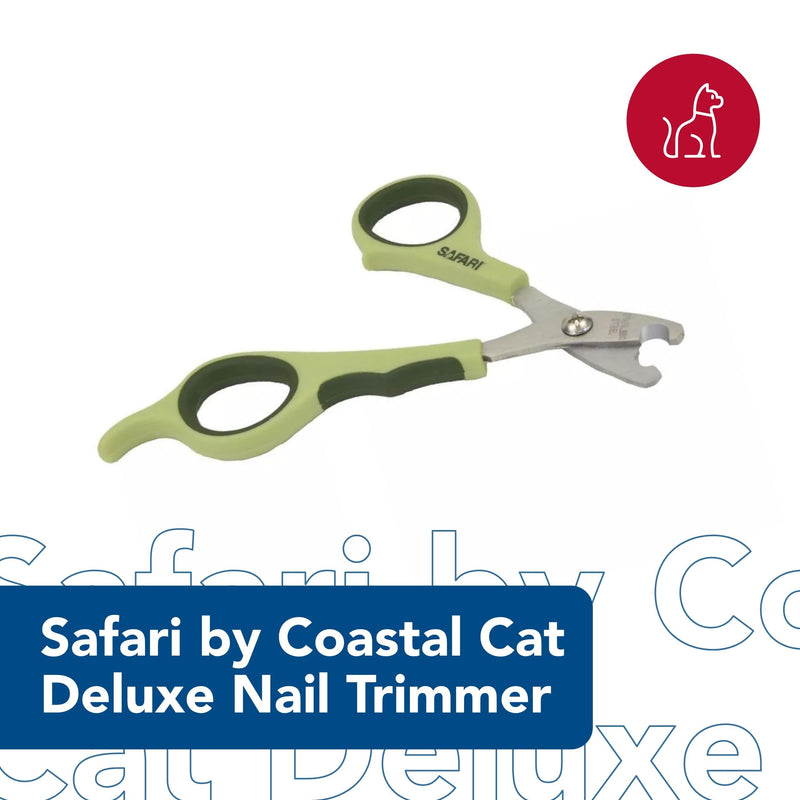 Coastal Pet- Safari - Cat Deluxe Nail Trimmer, No Color, One Size (5" L x 2.25" W) - PawsPlanet Australia
