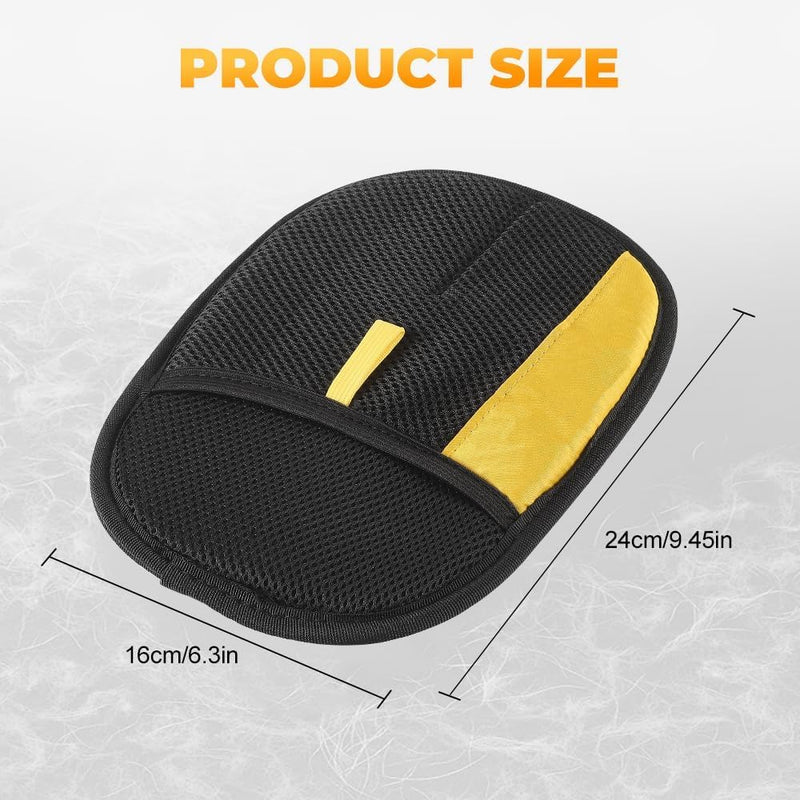 1Pc Grooming Deshedding Brush, 1Pc Pet Hair Removal Glove for Cats & Dogs, Deshedding Dog Brush Pet Hair Removal Tool Double-Sided for Couch, Clothing, Carpet, Car Seat - PawsPlanet Australia