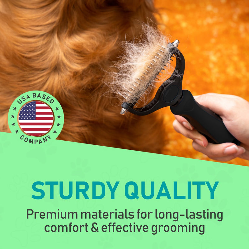 Maxpower Planet Hair Brush & Grooming Gloves for Dogs and Cats - Black - PawsPlanet Australia