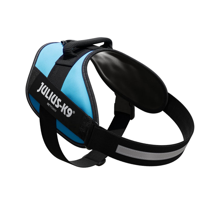 Julius-K9, 16IDC-AM-2, IDC Powerharness, Dog Harness, Size: 2, Aquamarine - PawsPlanet Australia
