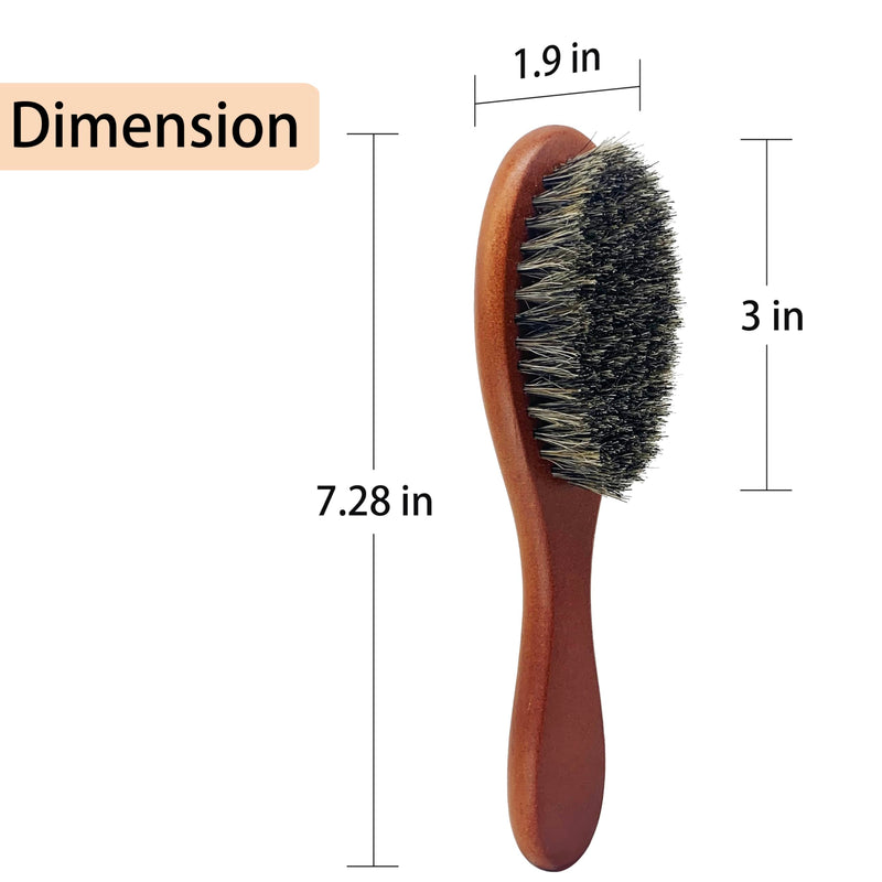 Bristle Cat Hair Brush for Shedding, Soft Cat Brush Wooden Handle, Short & Long Haired Dog Brush Pet Grooming - PawsPlanet Australia